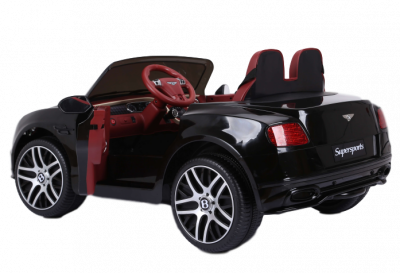 Детский электромобиль  JE1155 (12V, экокожа, 
колесо EVA) (Чёрный) - Цвет черный - Картинка #4